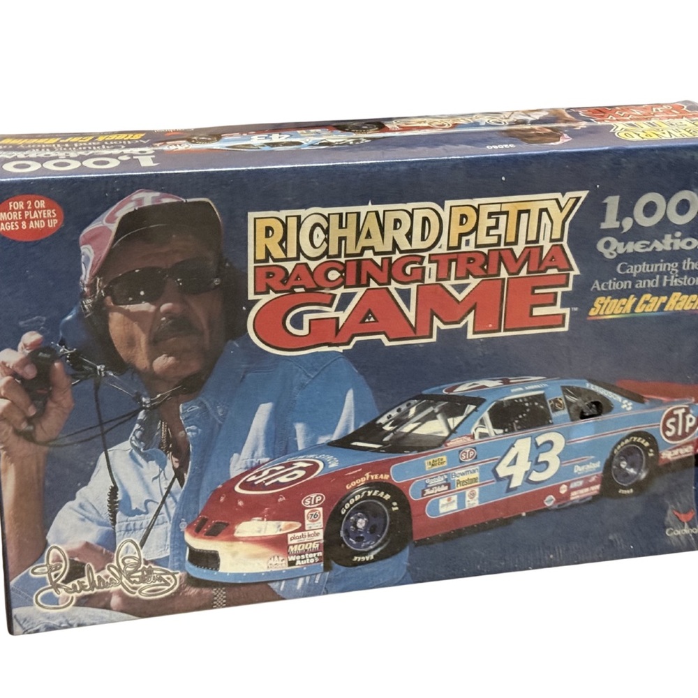 Sealed‎ Richard Petty NASCAR Trivia Game 1000 Questions 1998